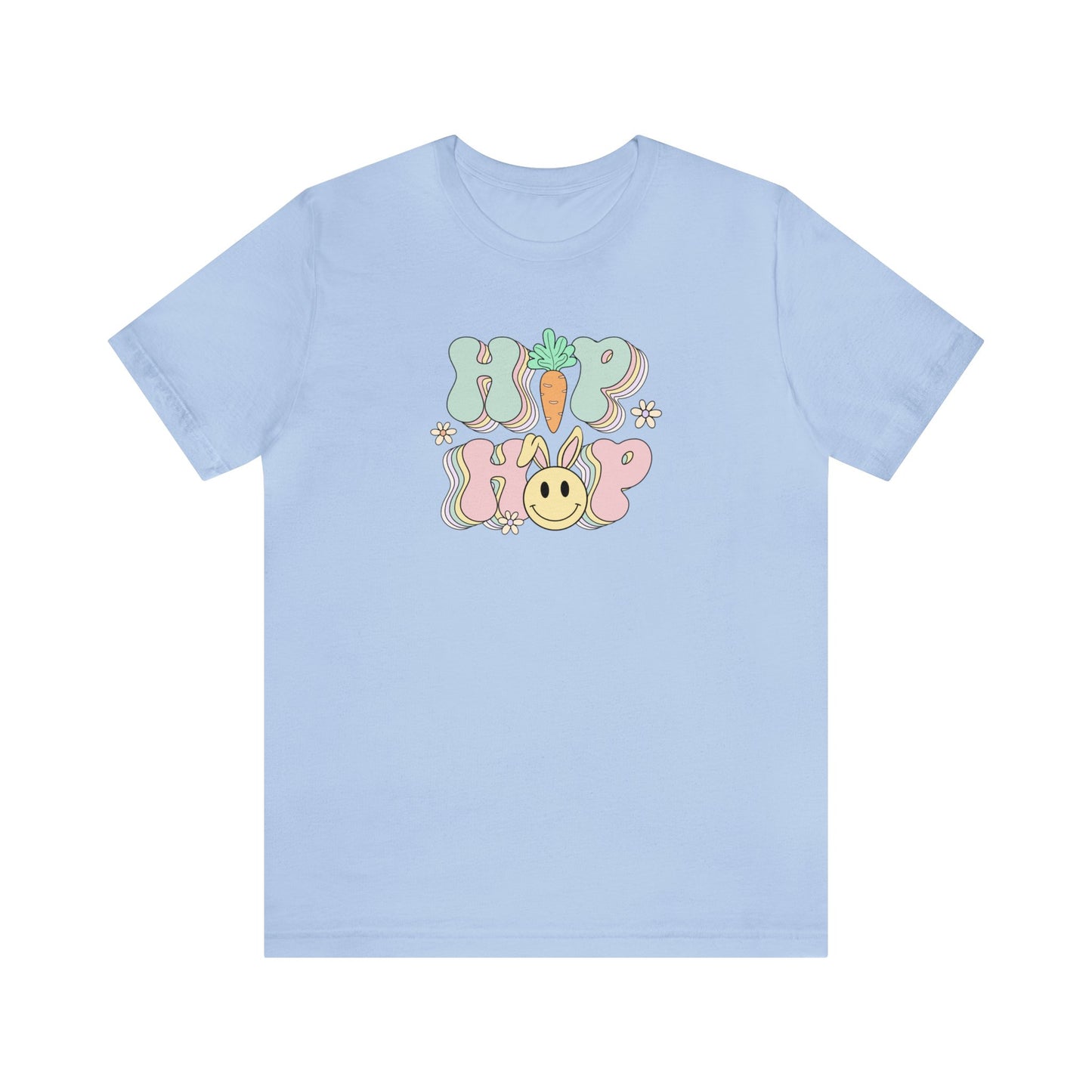 Hip Hop Print Jersey Short Sleeve Tee