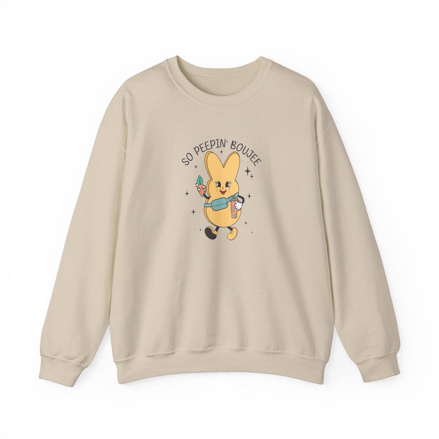 So Peein’ Boujee, Unisex Heavy Blend™ Crewneck Sweatshirt