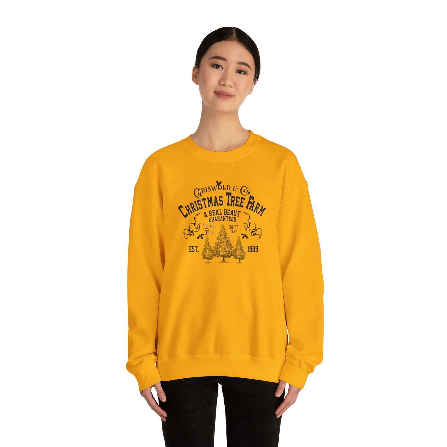 Christmas Tree Farm, Unisex Heavy Blend™ Crewneck Sweatshirt