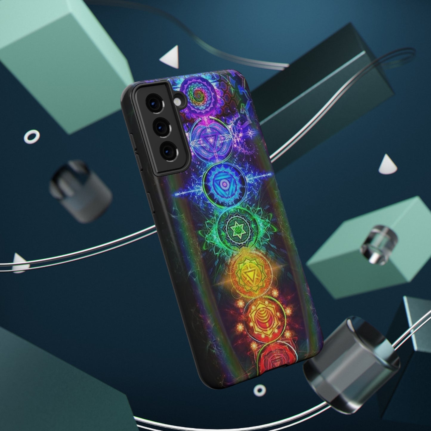 Chakra Print Impact-Resistant Cases