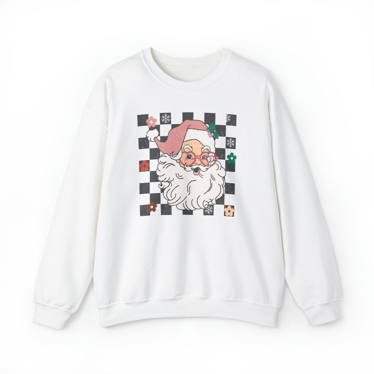 Jolly Santa, Unisex Heavy Blend™ Crewneck Sweatshirt