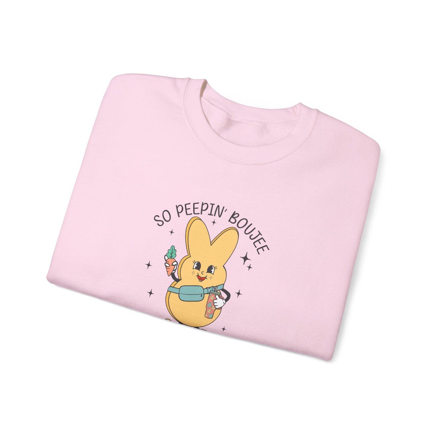 So Peein’ Boujee, Unisex Heavy Blend™ Crewneck Sweatshirt