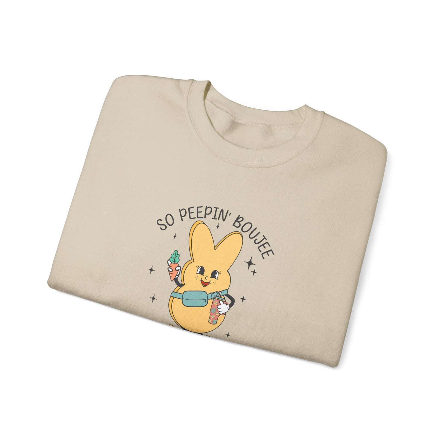 So Peein’ Boujee, Unisex Heavy Blend™ Crewneck Sweatshirt