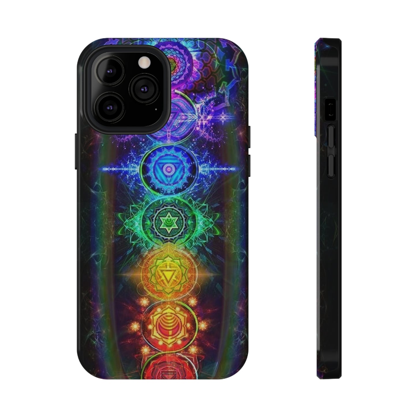 Chakra Print Impact-Resistant Cases
