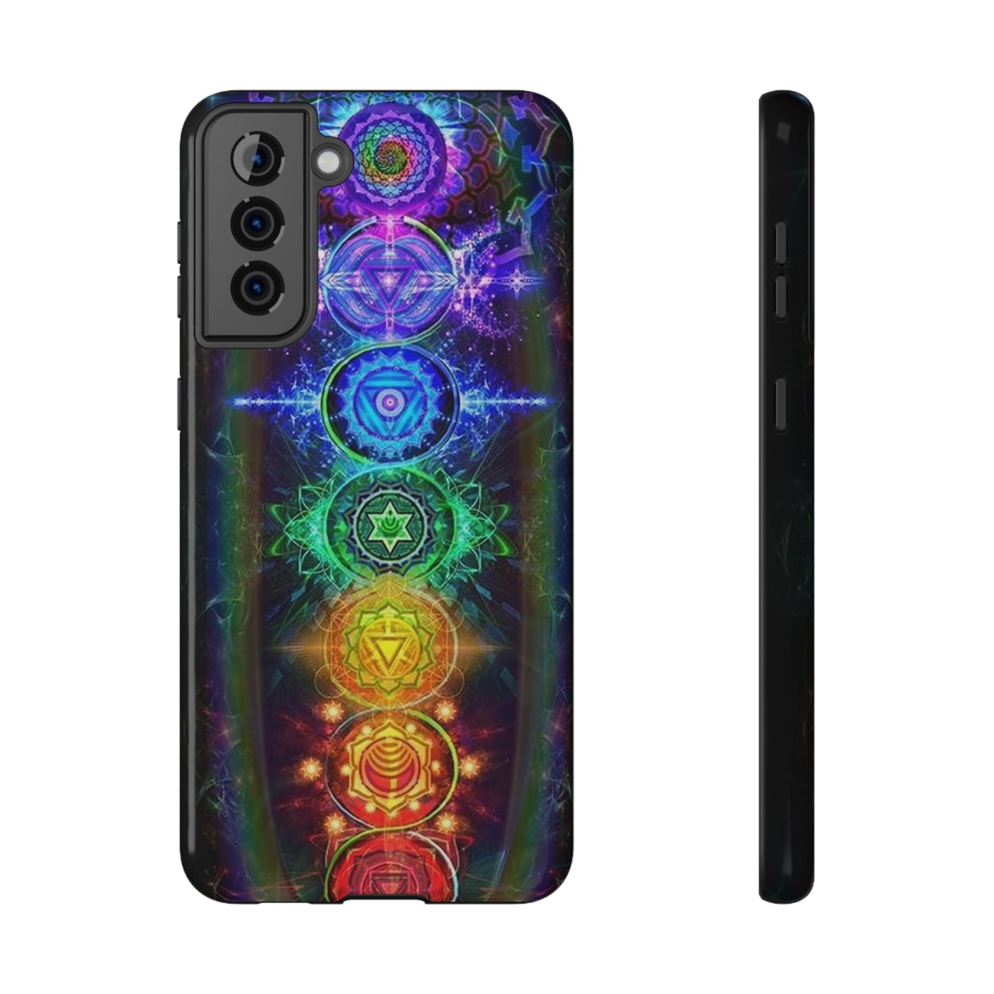 Chakra Print Impact-Resistant Cases