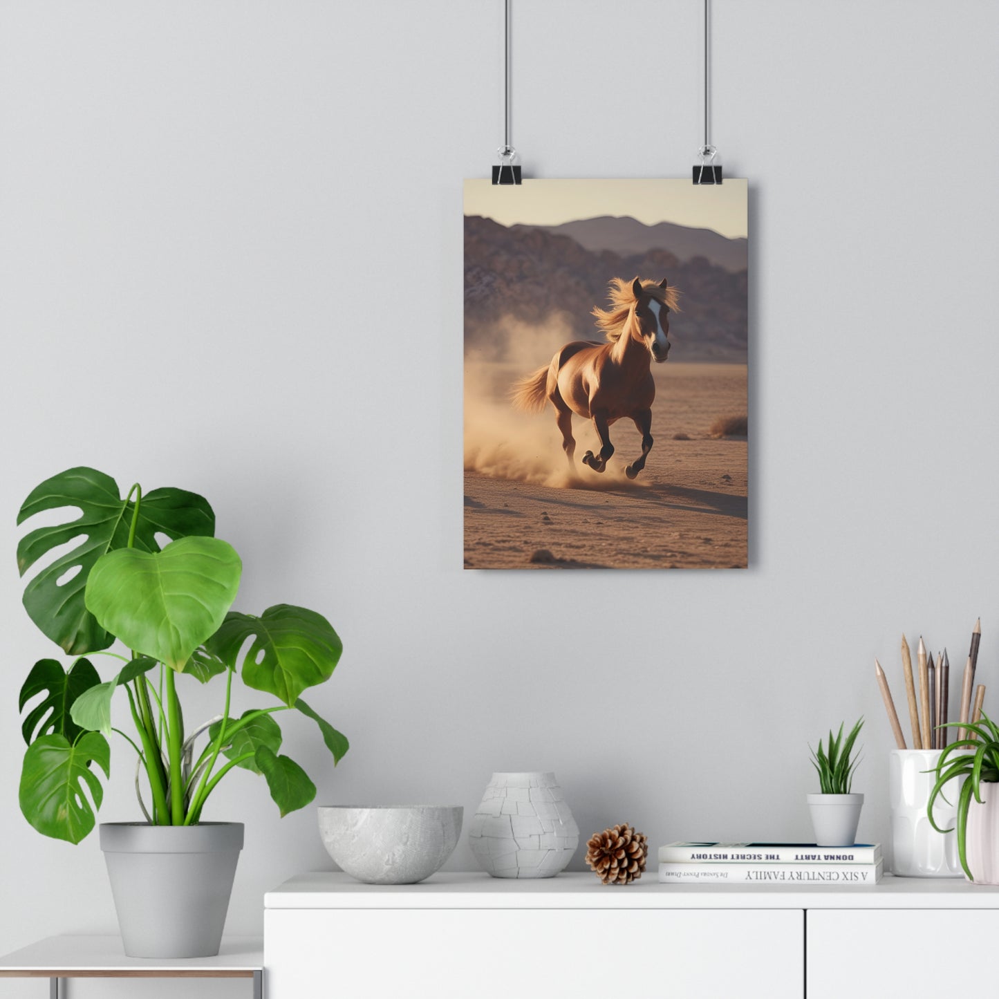 Running Mustang 8”x11” Art Print