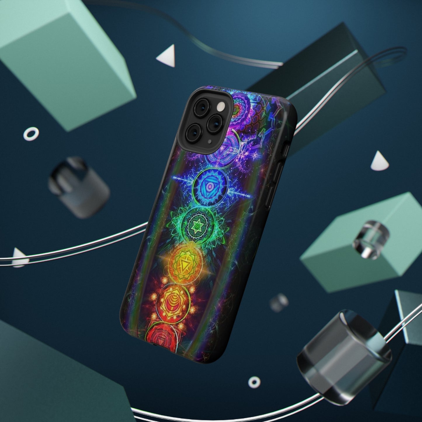 Chakra Print Impact-Resistant Cases