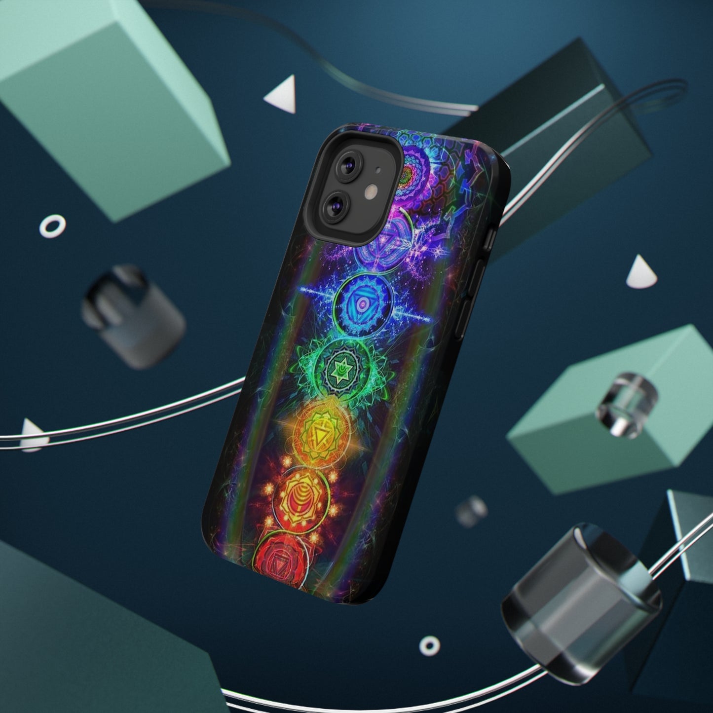 Chakra Print Impact-Resistant Cases