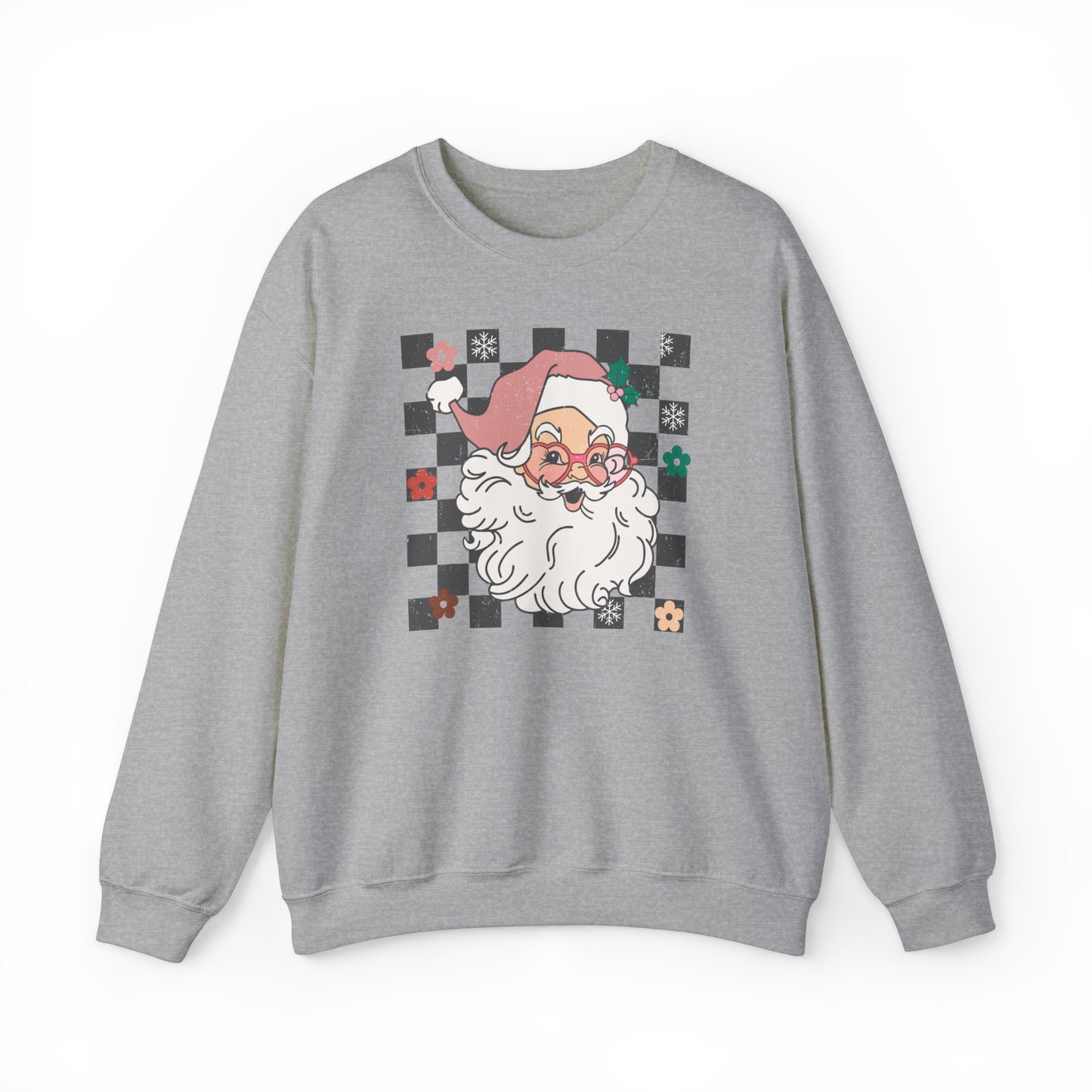 Jolly Santa, Unisex Heavy Blend™ Crewneck Sweatshirt