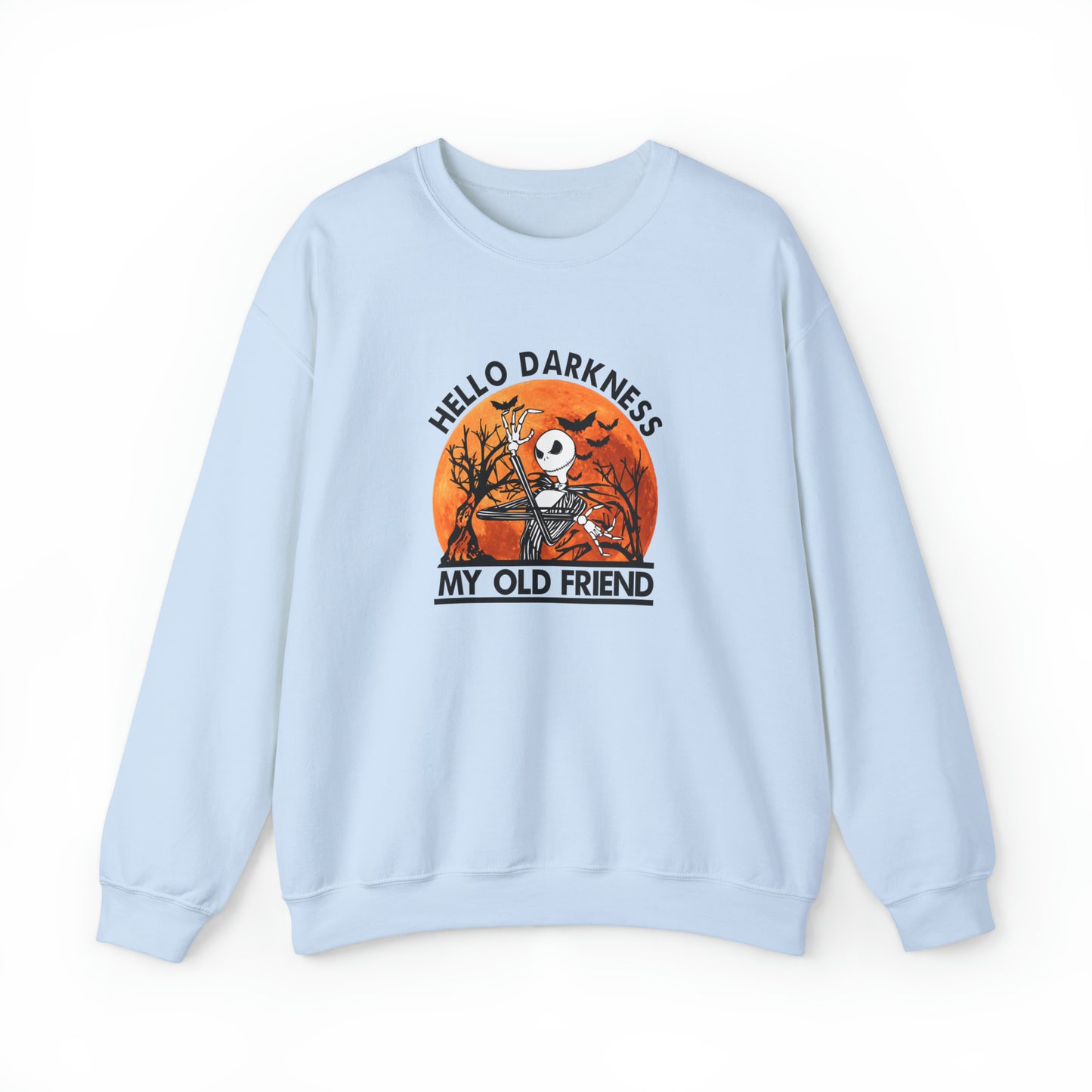 Hello Darkness My Old Friend, Unisex Heavy Blend™ Crewneck Sweatshirt