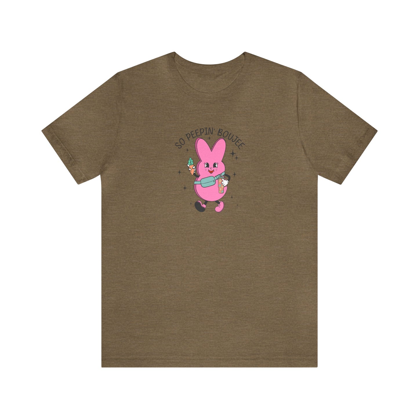 So Peepin’ Boujee Print Jersey Short Sleeve Tee
