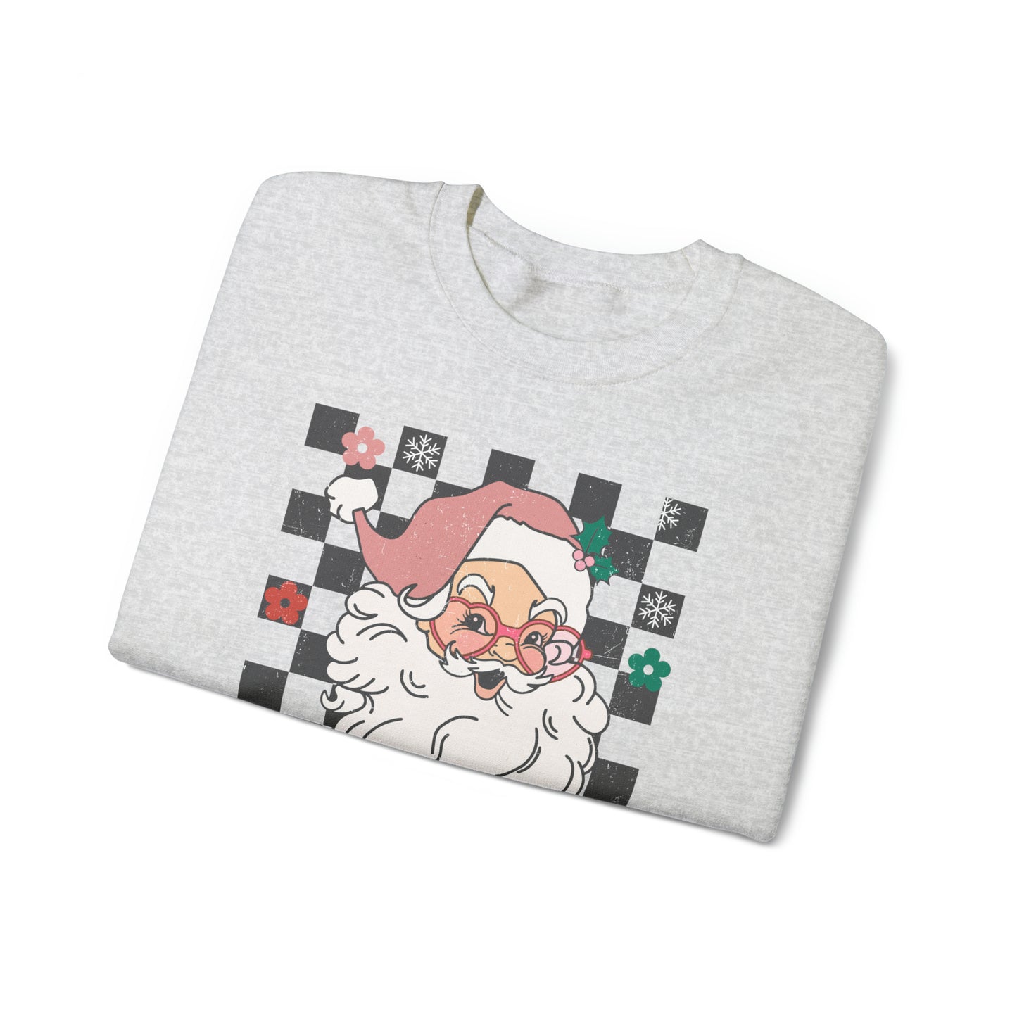 Jolly Santa, Unisex Heavy Blend™ Crewneck Sweatshirt