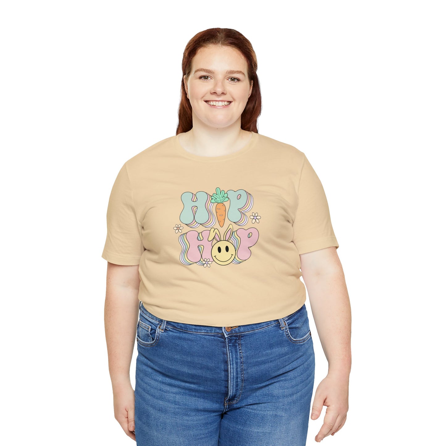 Hip Hop Print Jersey Short Sleeve Tee