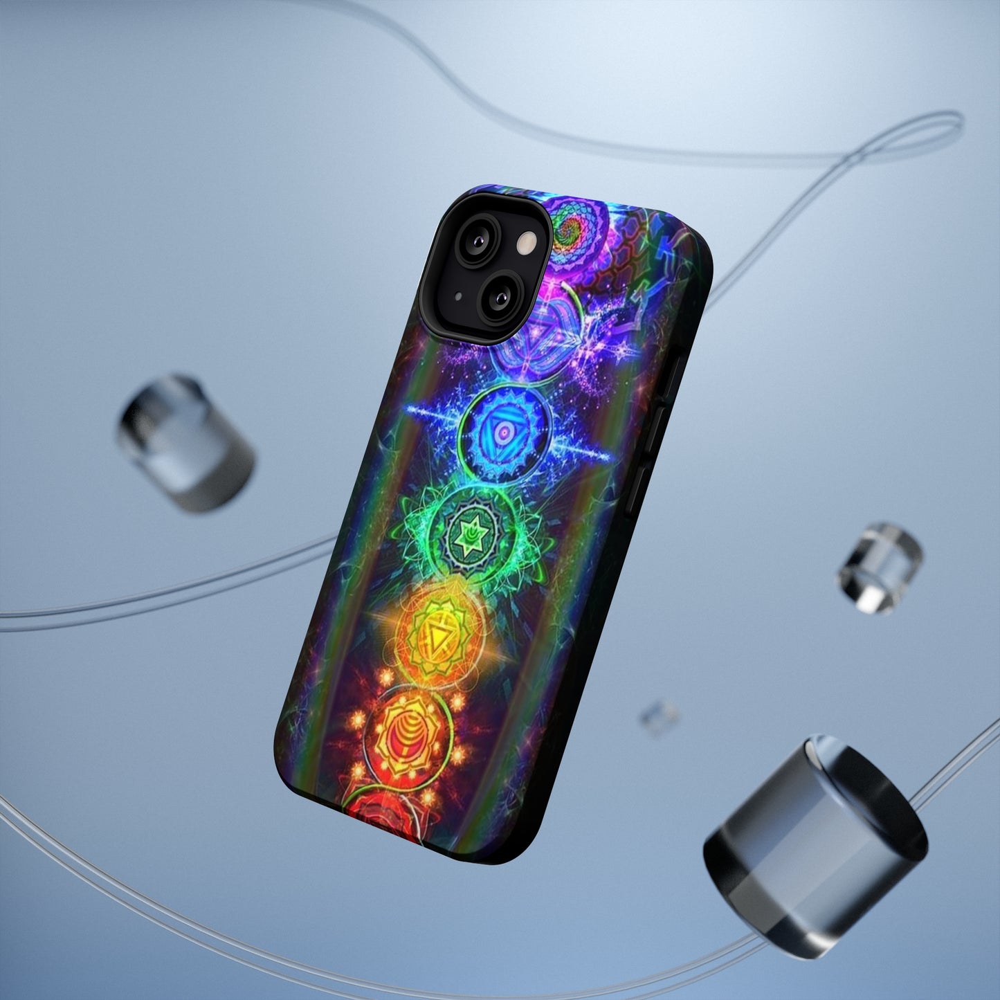 Chakra Print Impact-Resistant Cases