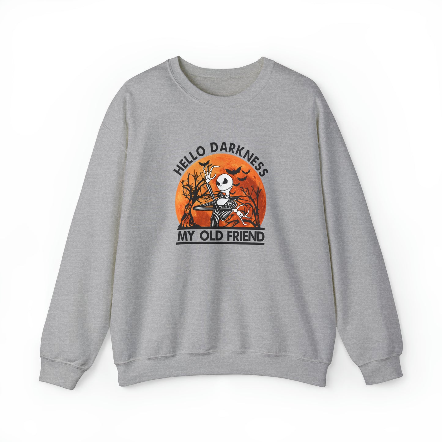 Hello Darkness My Old Friend, Unisex Heavy Blend™ Crewneck Sweatshirt