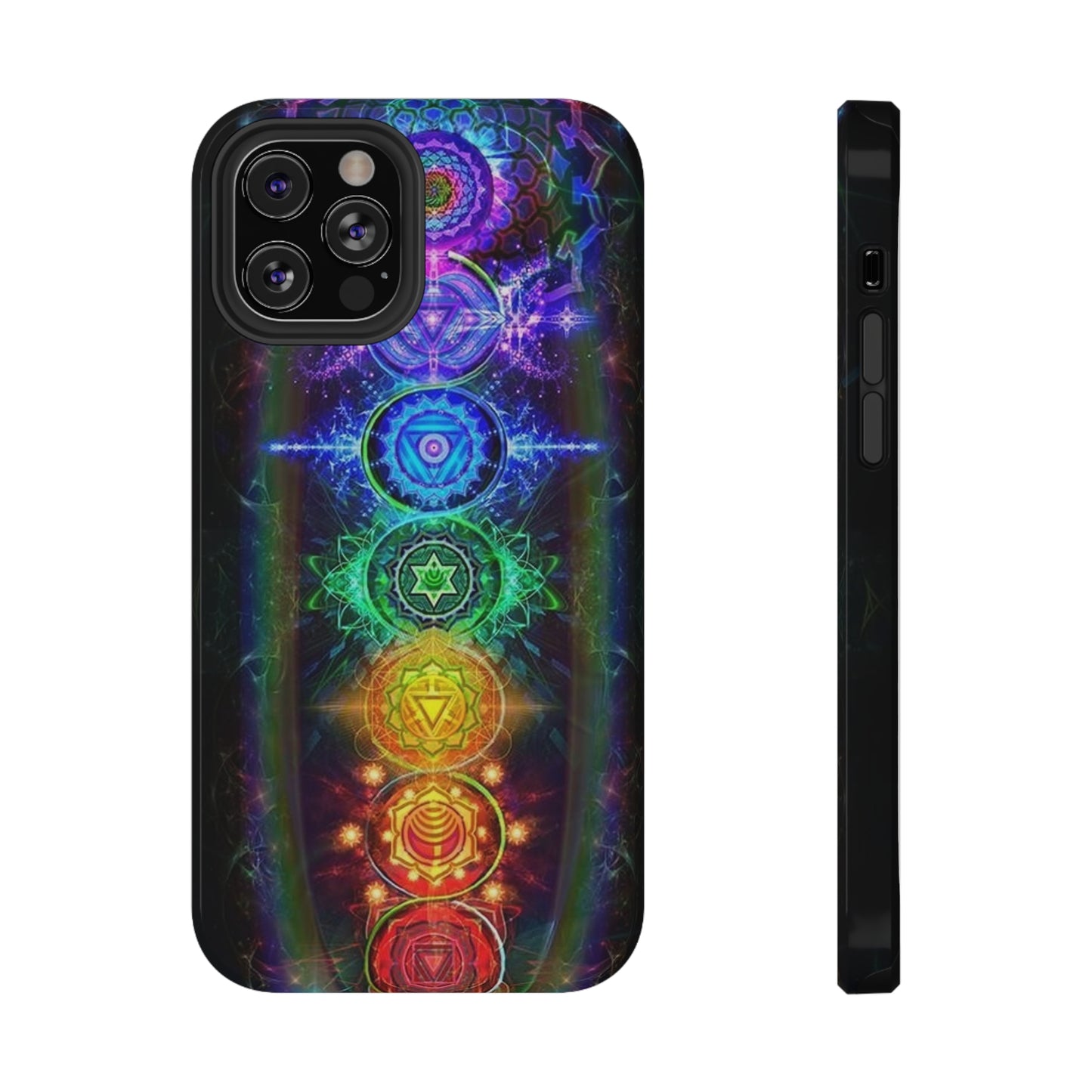 Chakra Print Impact-Resistant Cases