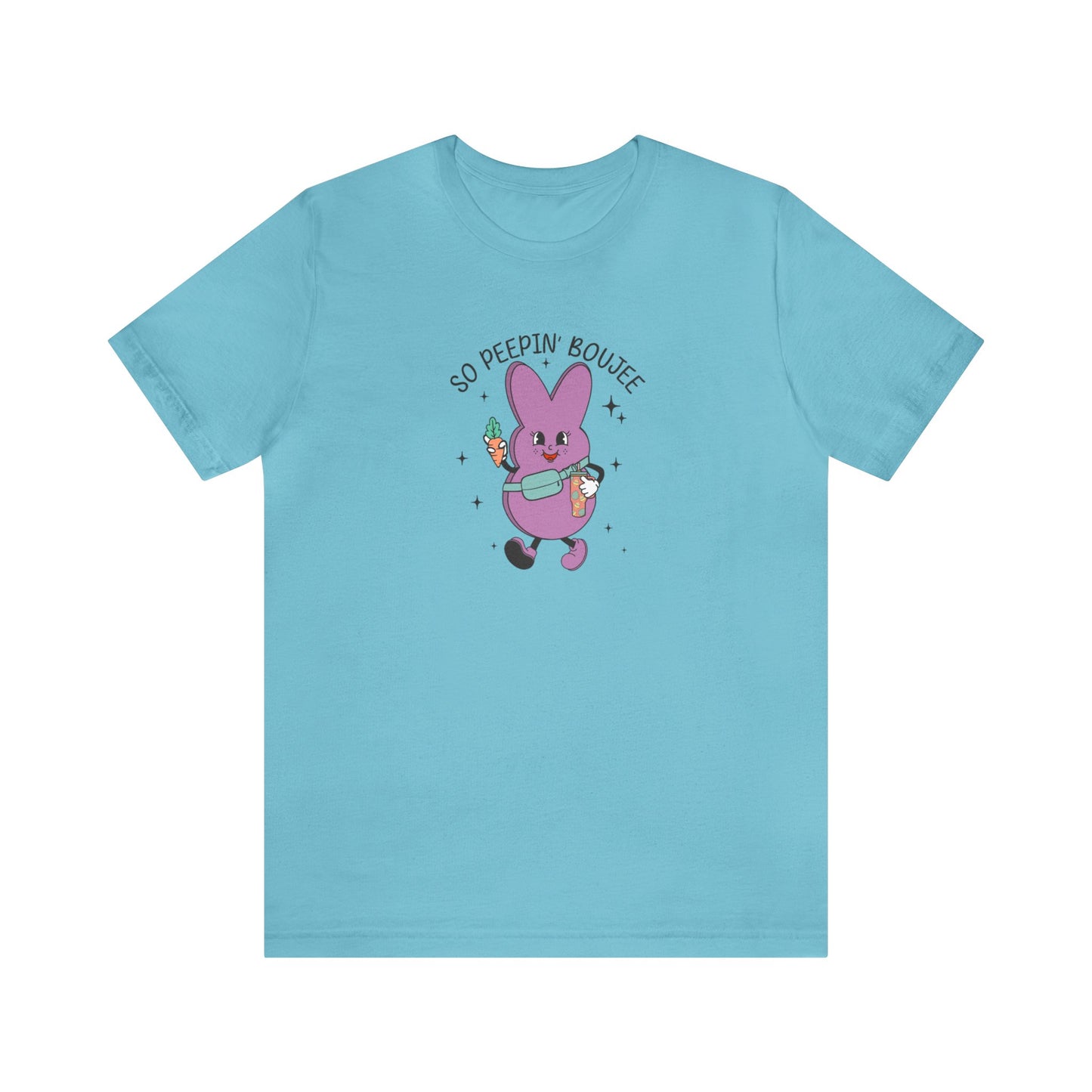 So Peepin’ Boujee Print Jersey Short Sleeve Tee