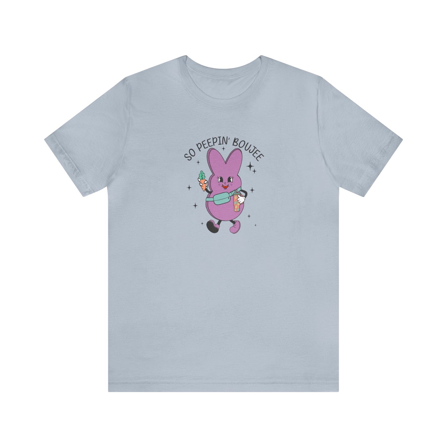 So Peepin’ Boujee Print Jersey Short Sleeve Tee