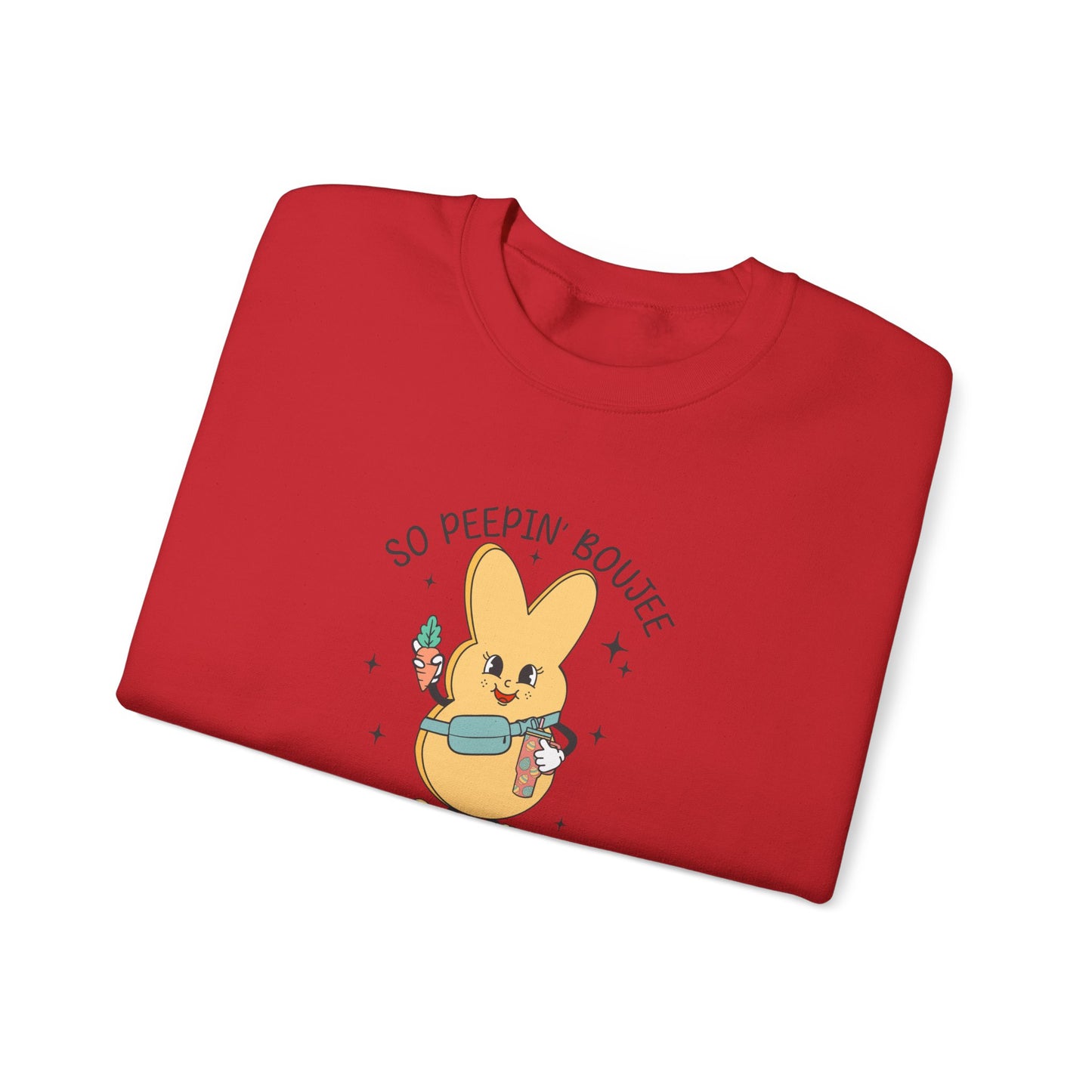 So Peein’ Boujee, Unisex Heavy Blend™ Crewneck Sweatshirt