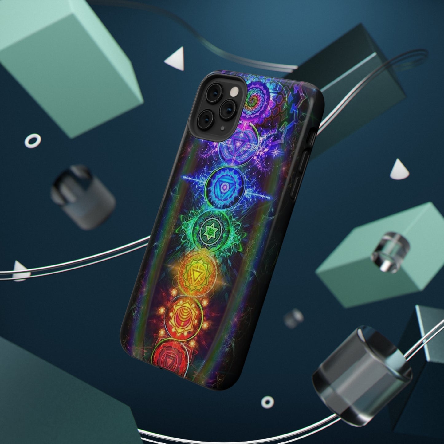 Chakra Print Impact-Resistant Cases