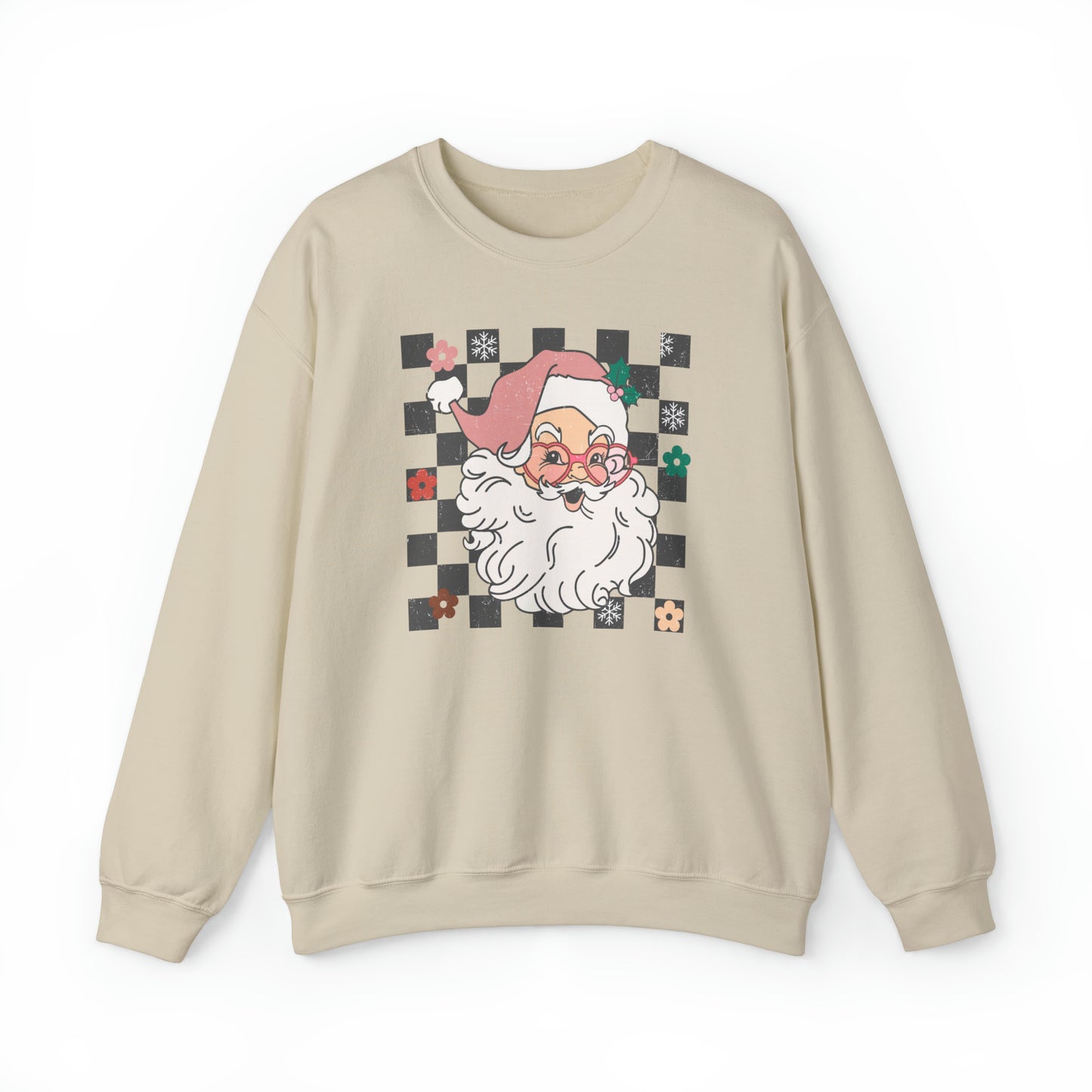 Jolly Santa, Unisex Heavy Blend™ Crewneck Sweatshirt
