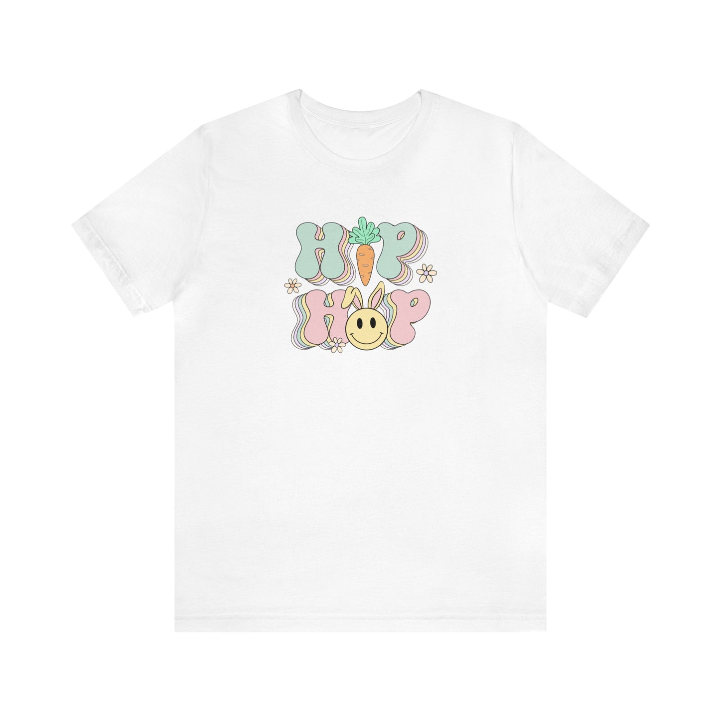 Hip Hop Print Jersey Short Sleeve Tee
