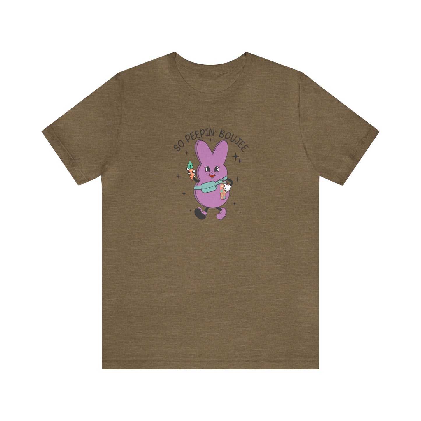 So Peepin’ Boujee Print Jersey Short Sleeve Tee