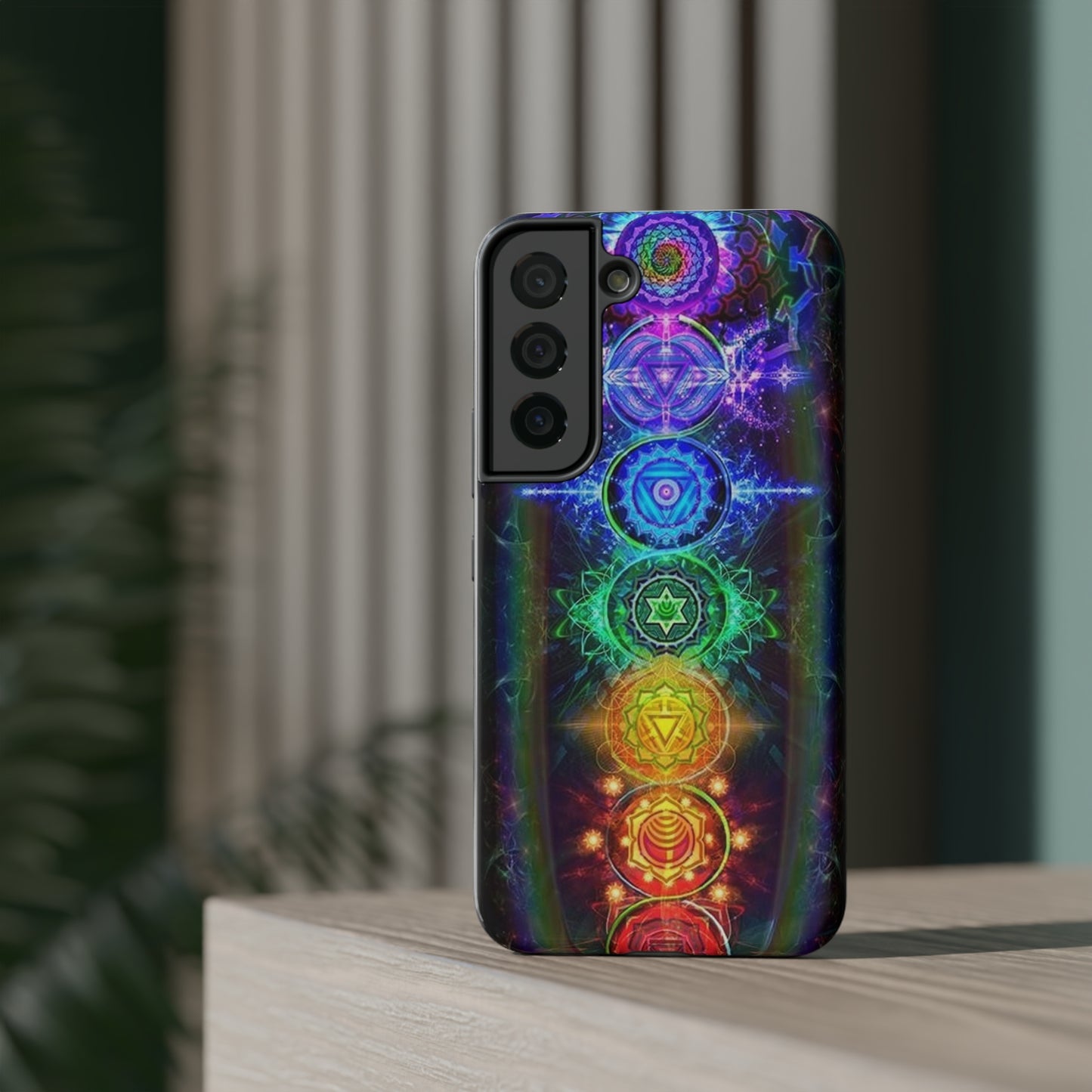 Chakra Print Impact-Resistant Cases