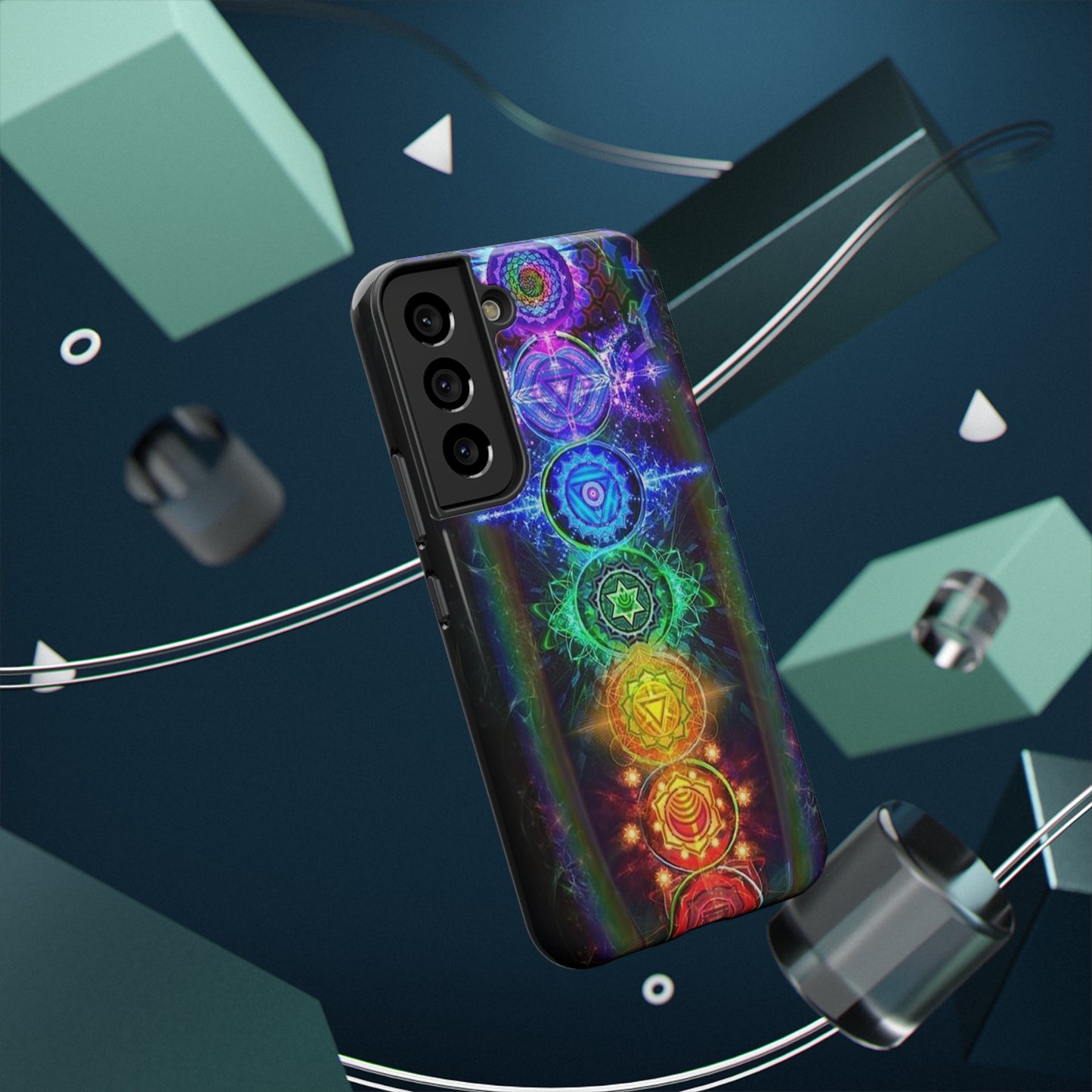 Chakra Print Impact-Resistant Cases