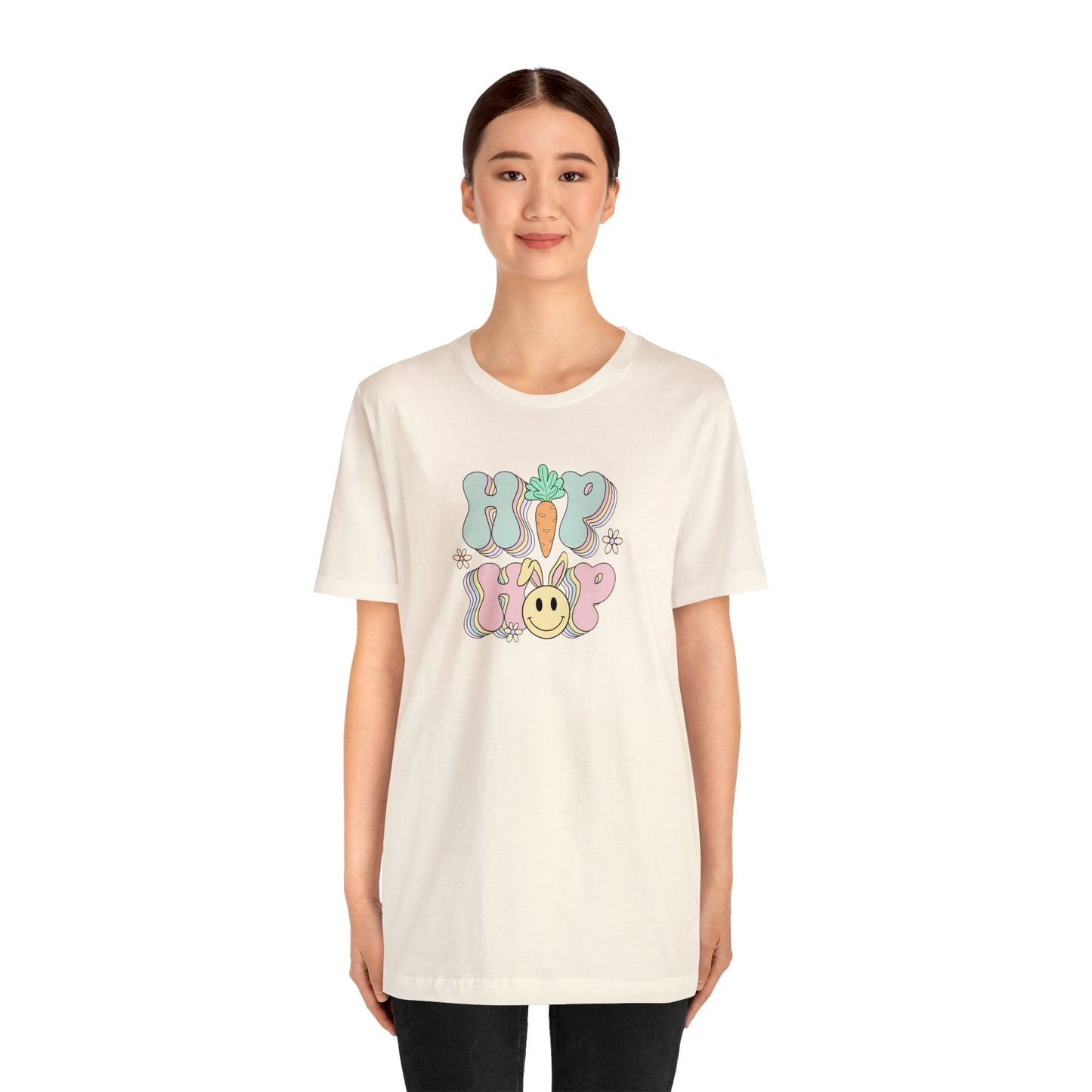 Hip Hop Print Jersey Short Sleeve Tee