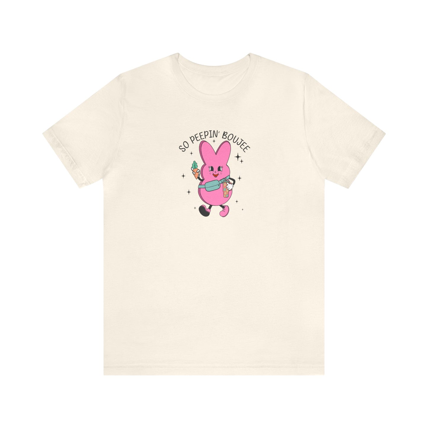 So Peepin’ Boujee Print Jersey Short Sleeve Tee