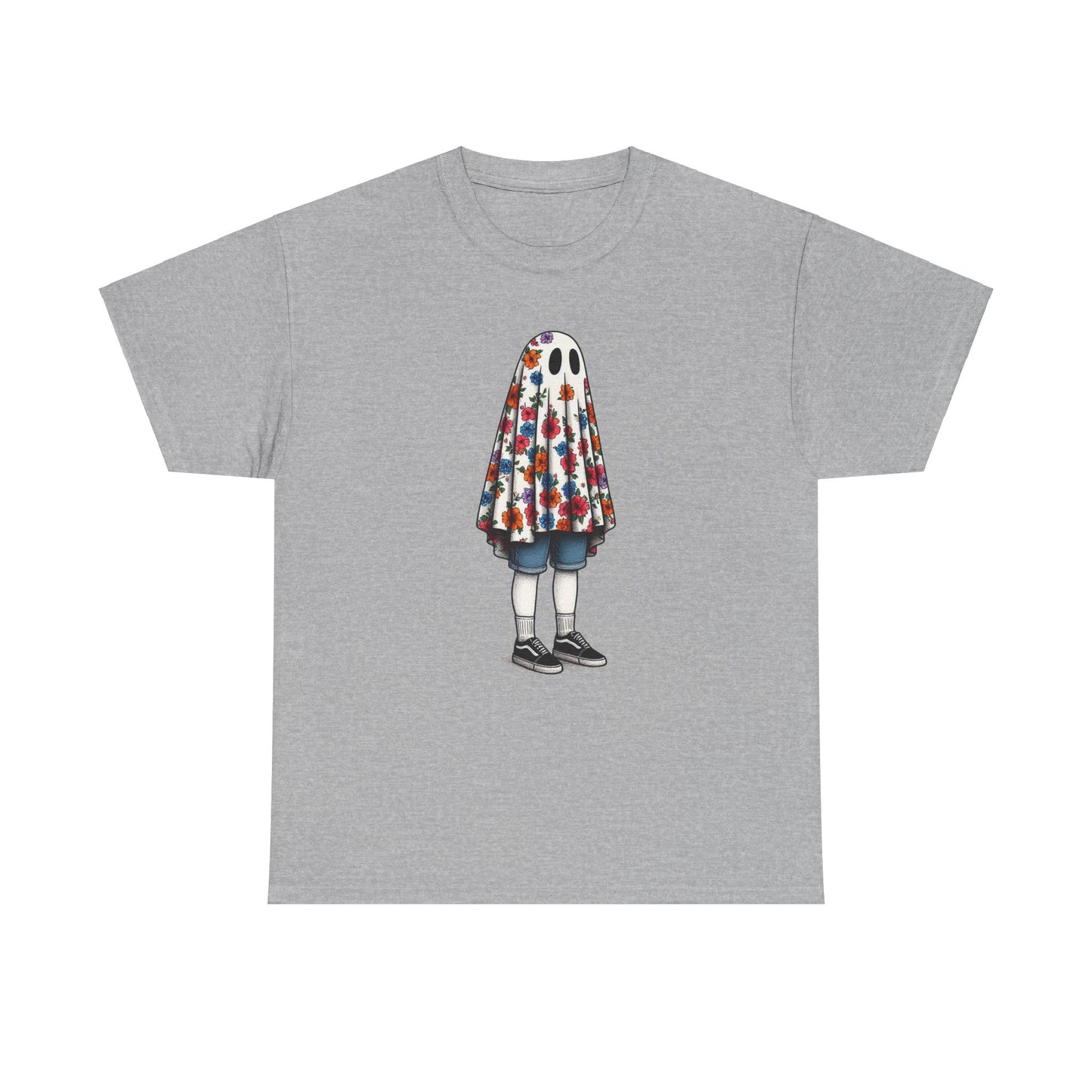 Unisex Tee - Jean Flower Ghost Tee