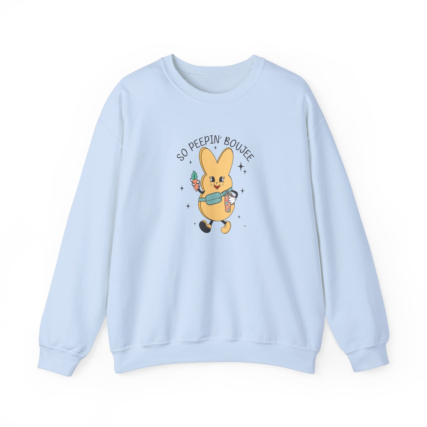 So Peein’ Boujee, Unisex Heavy Blend™ Crewneck Sweatshirt
