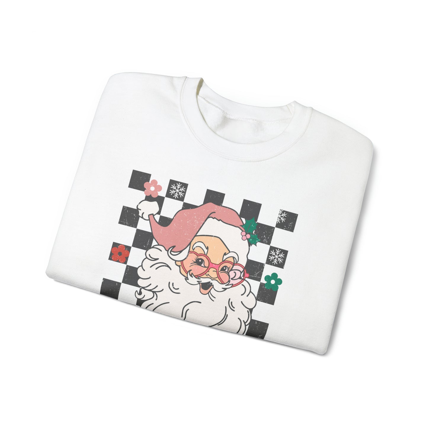 Jolly Santa, Unisex Heavy Blend™ Crewneck Sweatshirt