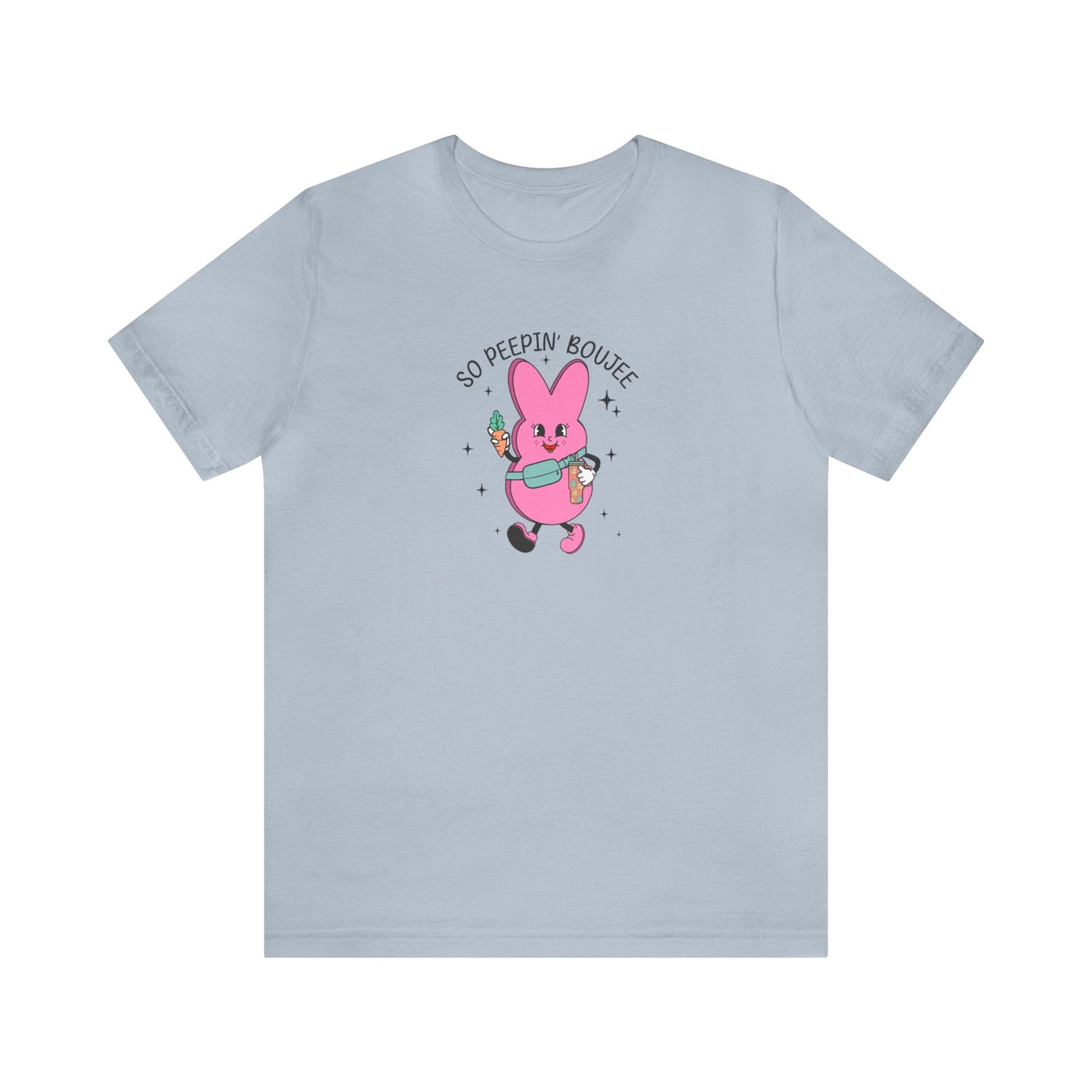 So Peepin’ Boujee Print Jersey Short Sleeve Tee