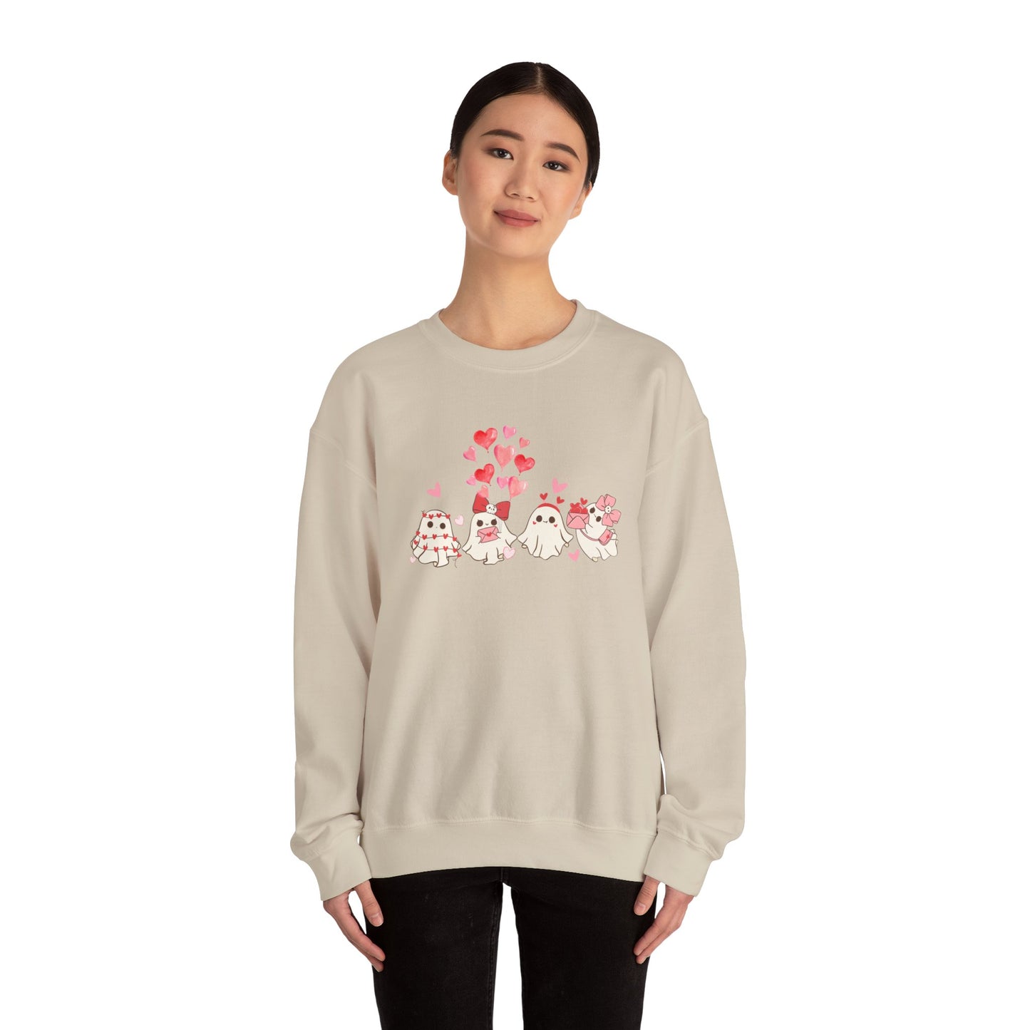 Spooky Love, Unisex Heavy Blend™ Crewneck Sweatshirt
