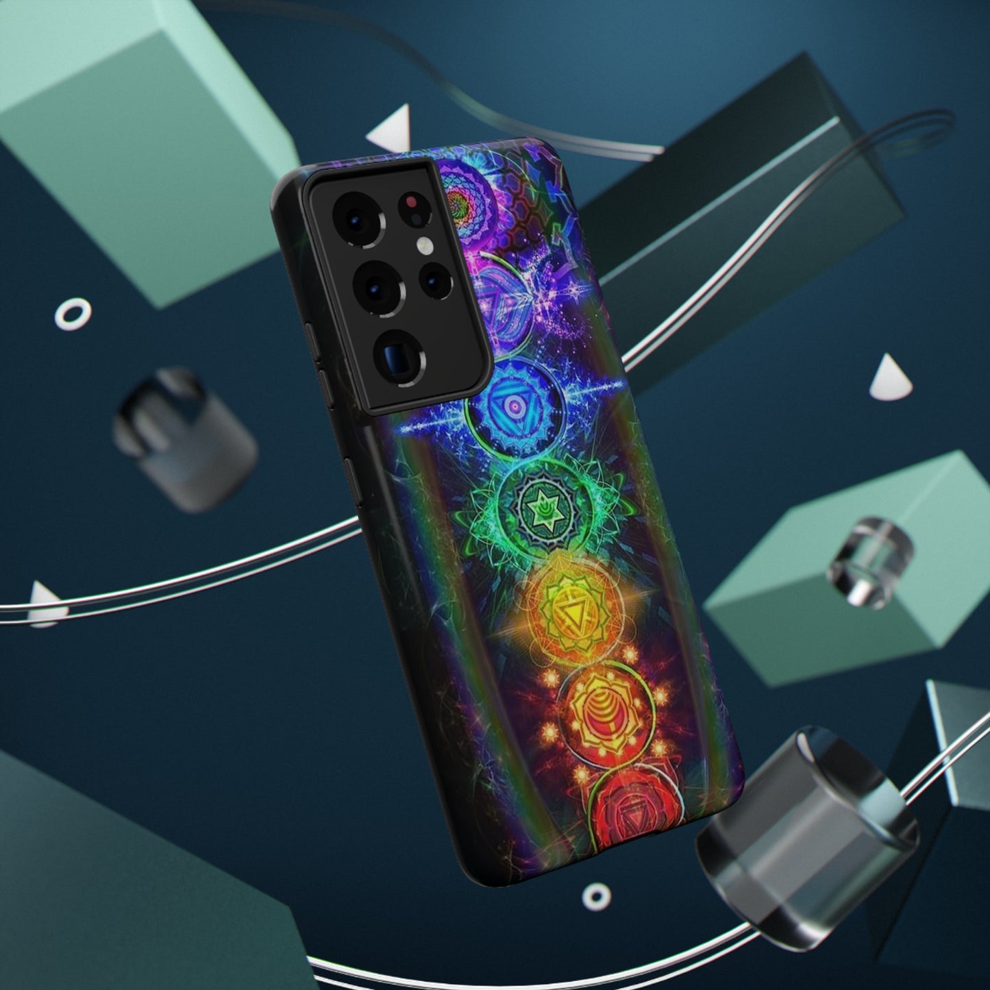 Chakra Print Impact-Resistant Cases
