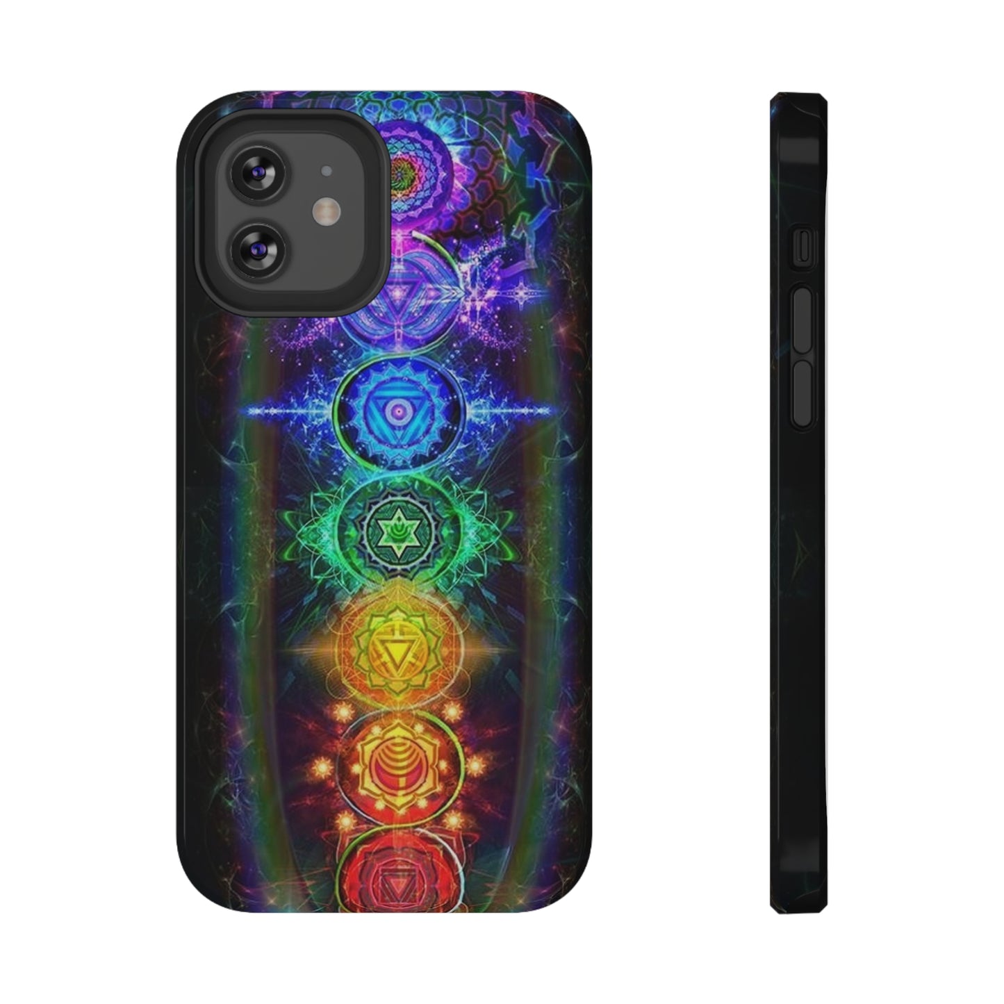 Chakra Print Impact-Resistant Cases