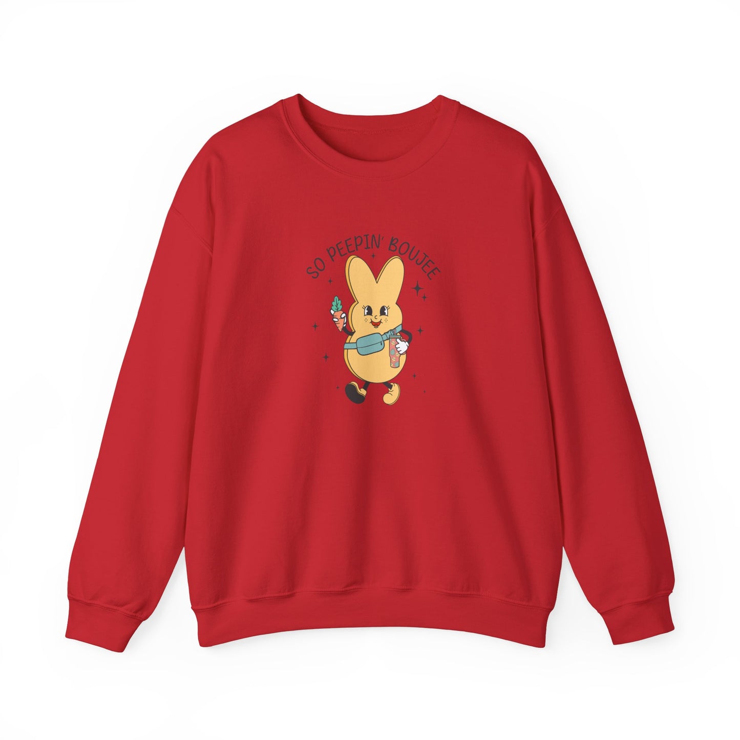 So Peein’ Boujee, Unisex Heavy Blend™ Crewneck Sweatshirt