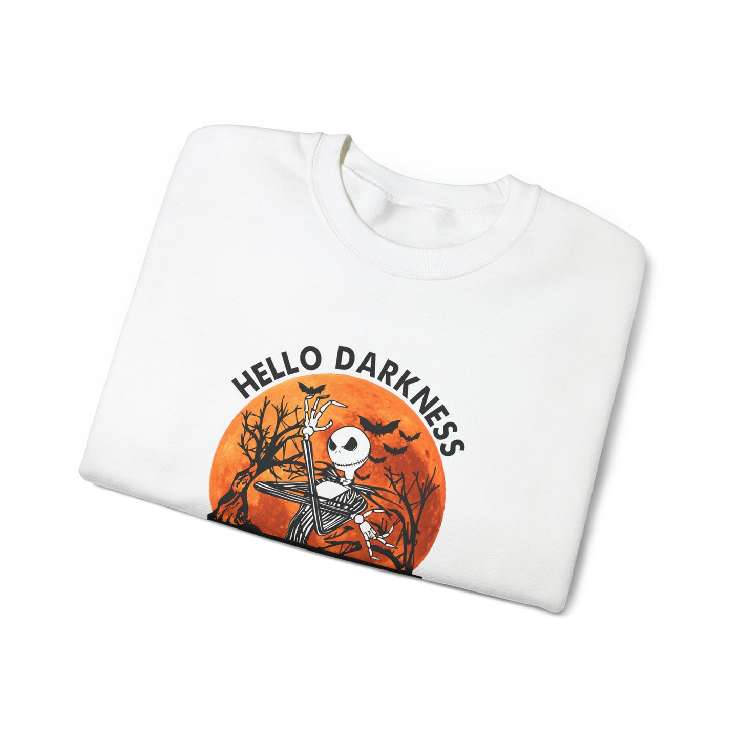 Hello Darkness My Old Friend, Unisex Heavy Blend™ Crewneck Sweatshirt