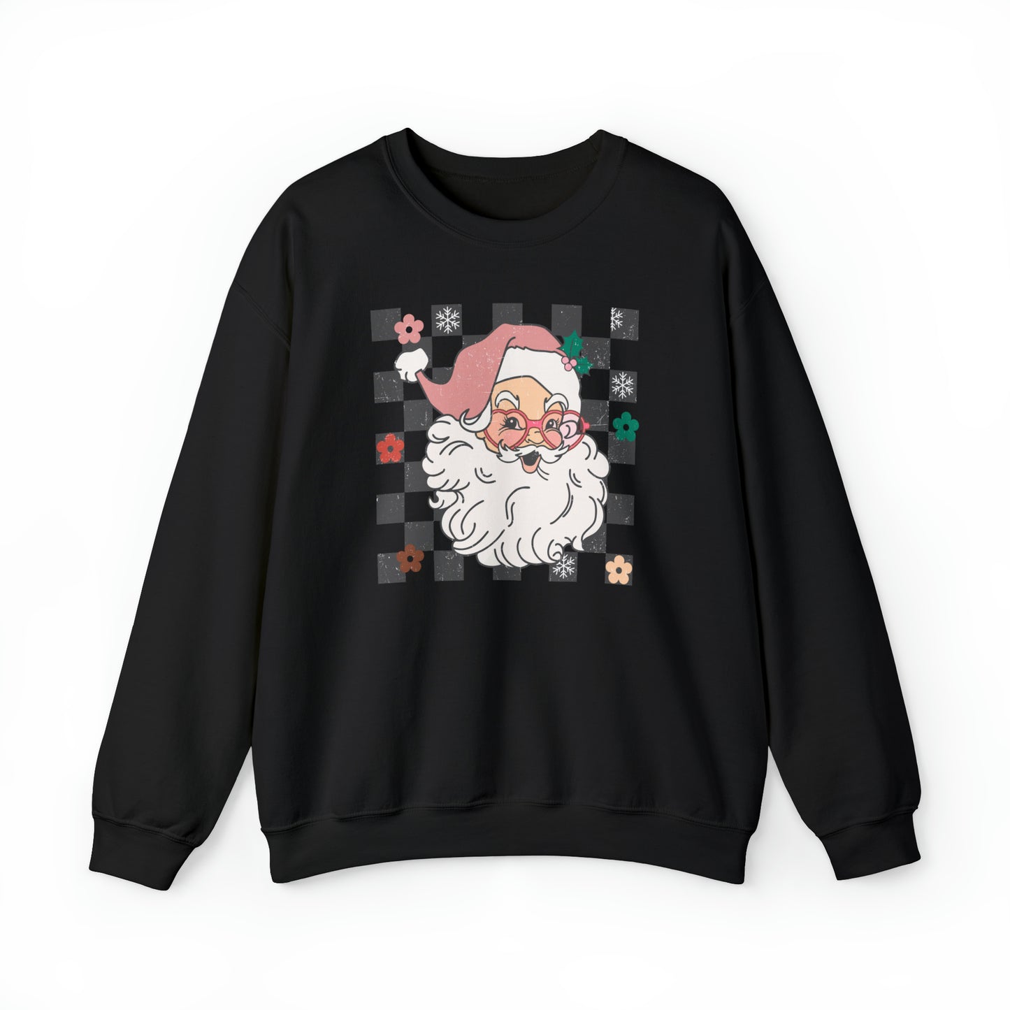 Jolly Santa, Unisex Heavy Blend™ Crewneck Sweatshirt