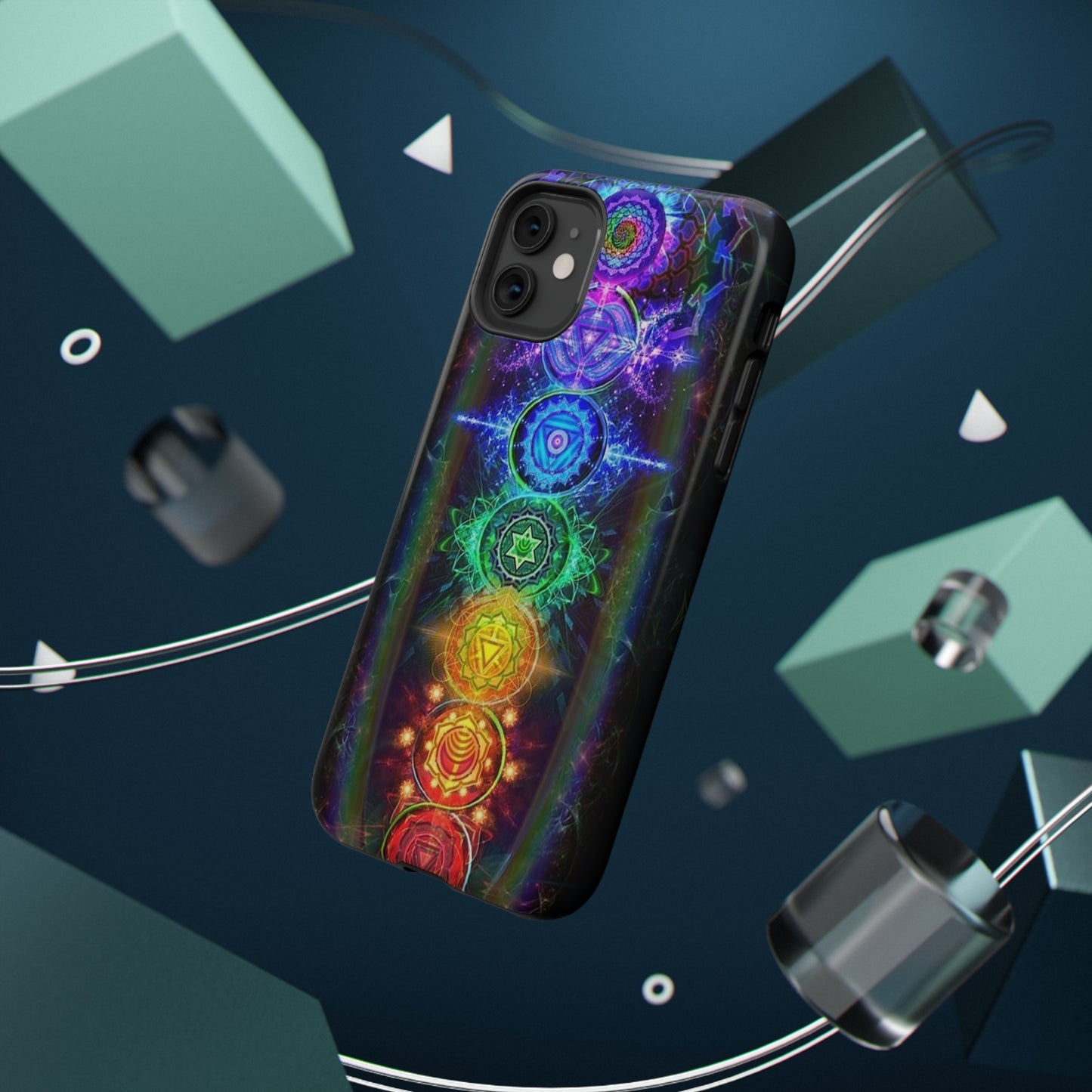 Chakra Print Impact-Resistant Cases