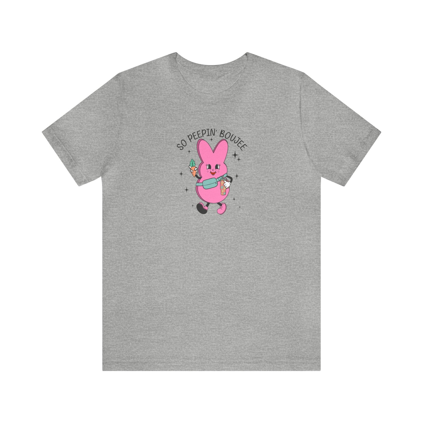 So Peepin’ Boujee Print Jersey Short Sleeve Tee