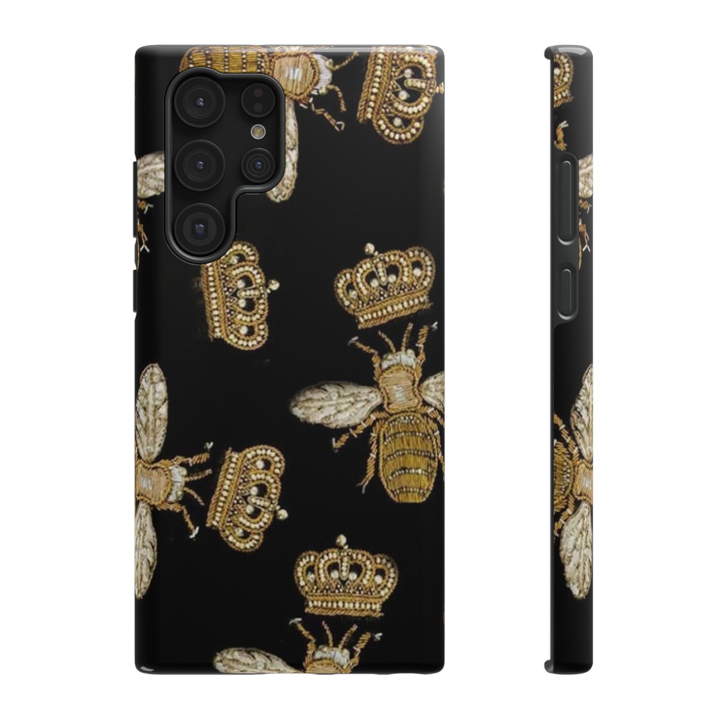 Queen Bee Print Impact-Resistant Cases