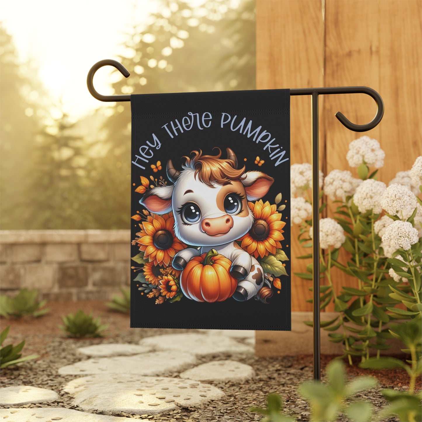 Garden Flag - Hey There Pumpkin