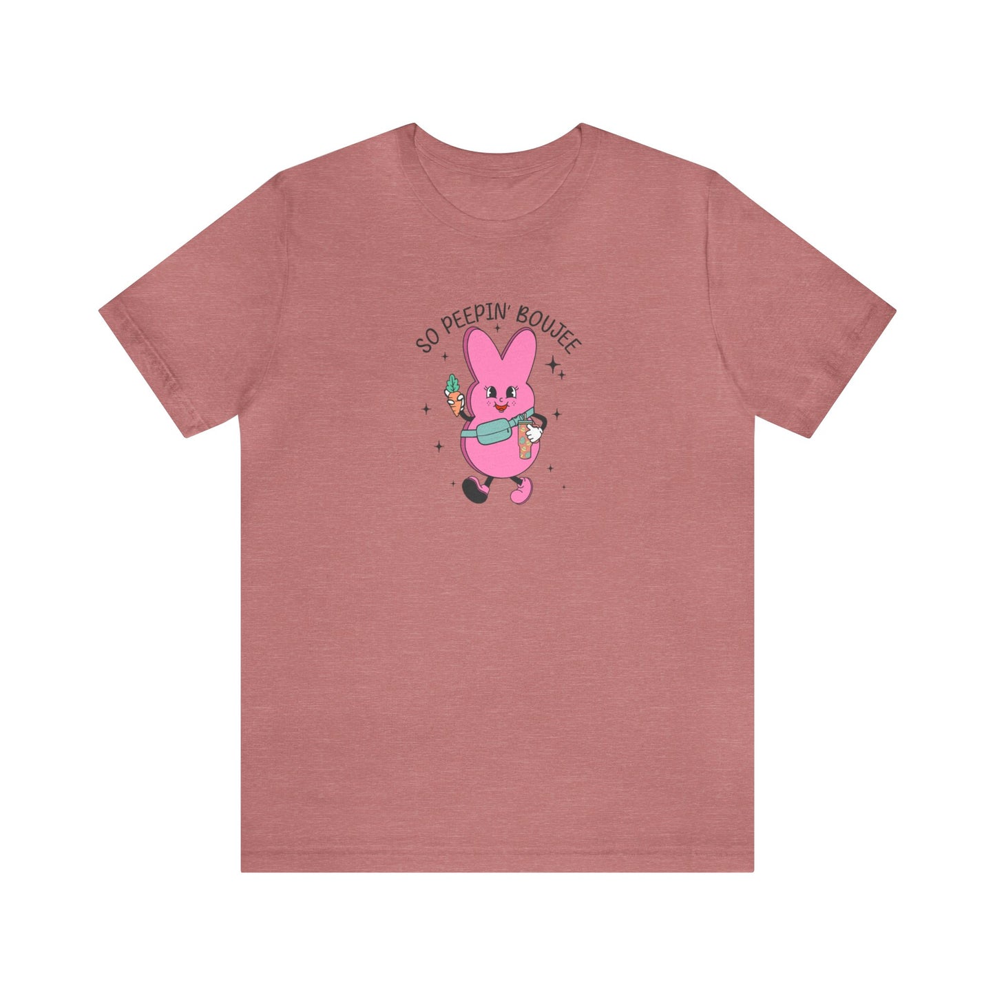So Peepin’ Boujee Print Jersey Short Sleeve Tee