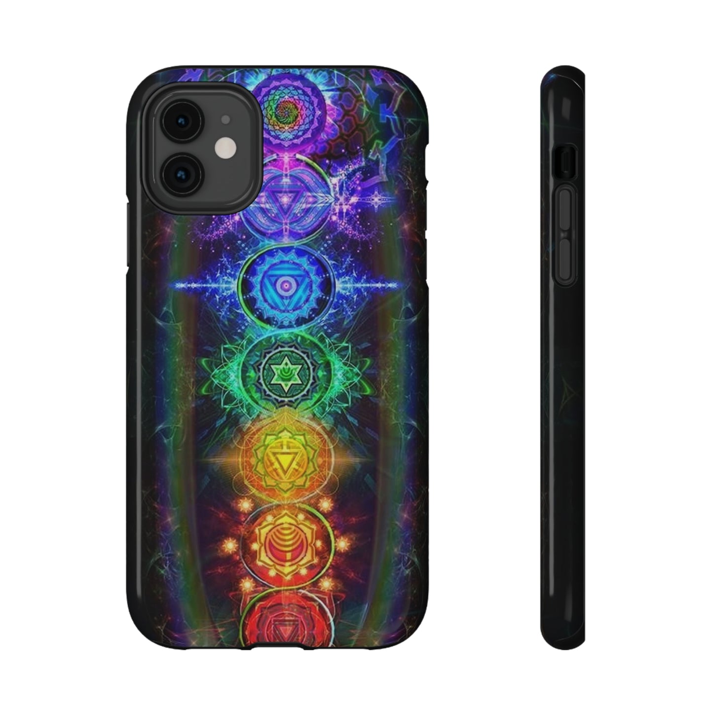 Chakra Print Impact-Resistant Cases