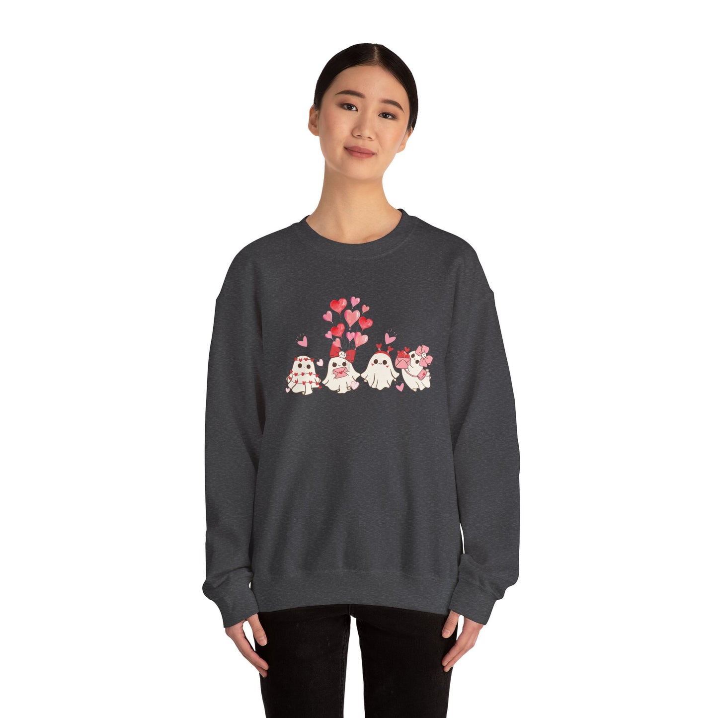 Spooky Love, Unisex Heavy Blend™ Crewneck Sweatshirt