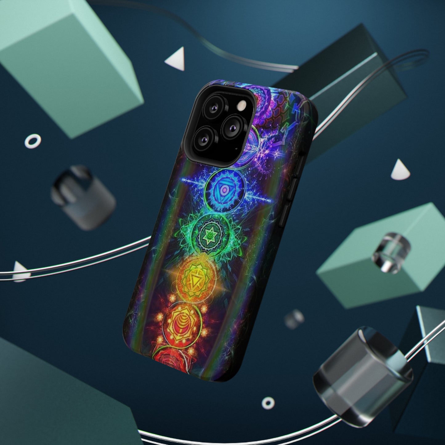 Chakra Print Impact-Resistant Cases
