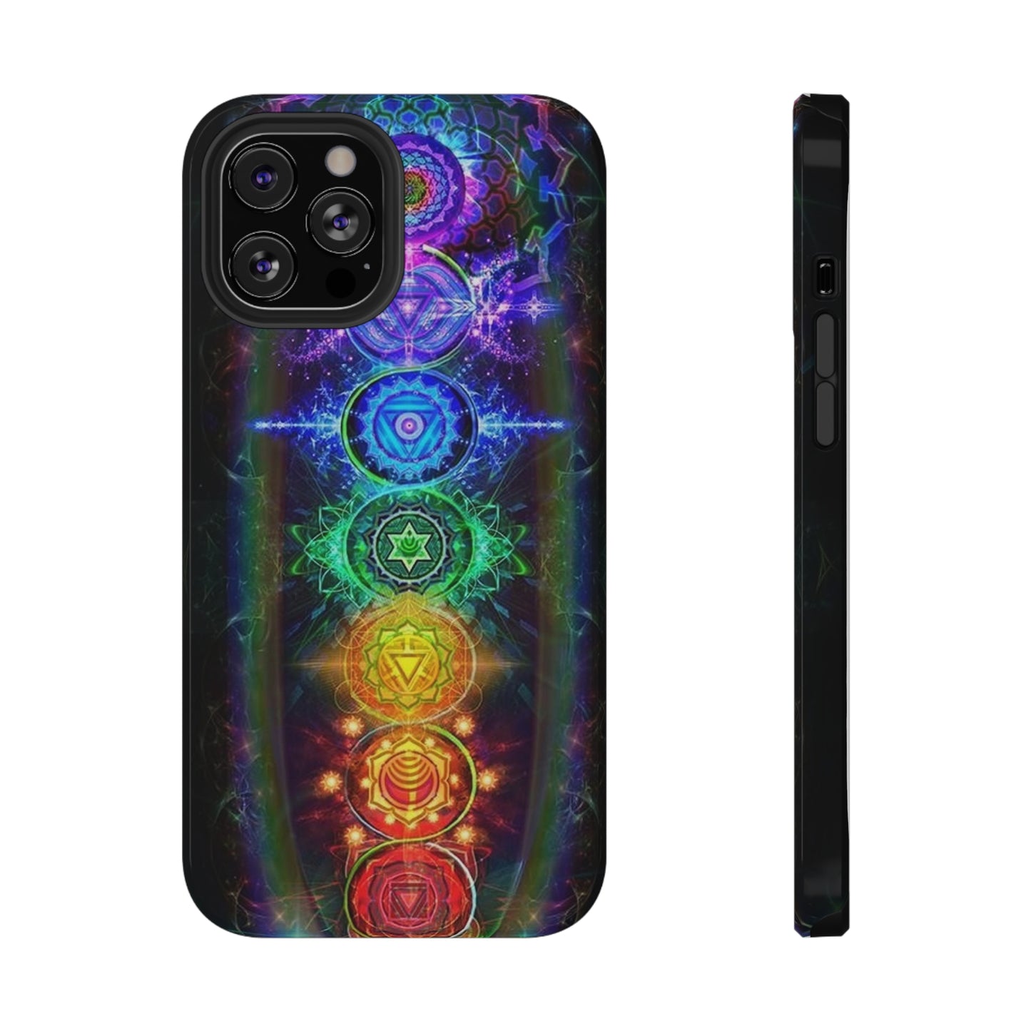 Chakra Print Impact-Resistant Cases